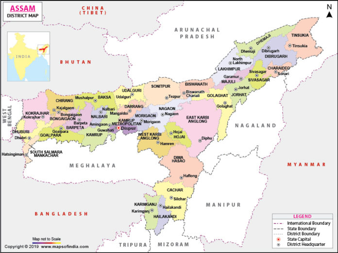 Assam District Map1 696x522 