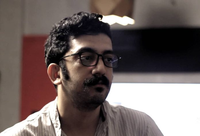 Iranian musician Mehdi Rajabian who was arrested for encouraging women to sing and dance. Courtesy of Mehdi Rajabian