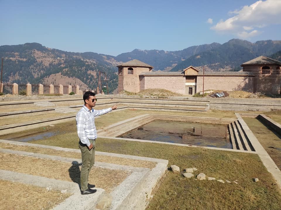 Historical Bhaderwah  fort lies in neglect