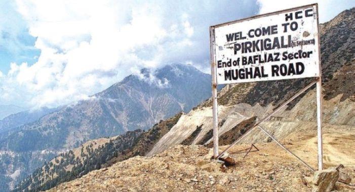 Old Mughal route, Indian army, and the awaam