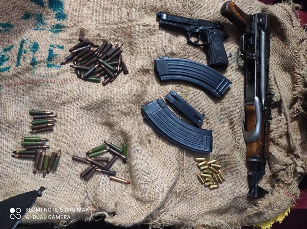 Two TRF terrorists arrested in Jammu; arms, ammunition seized