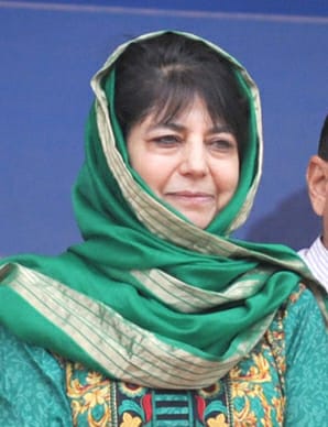 Mehbooba reaches Jammu to interact with party workers