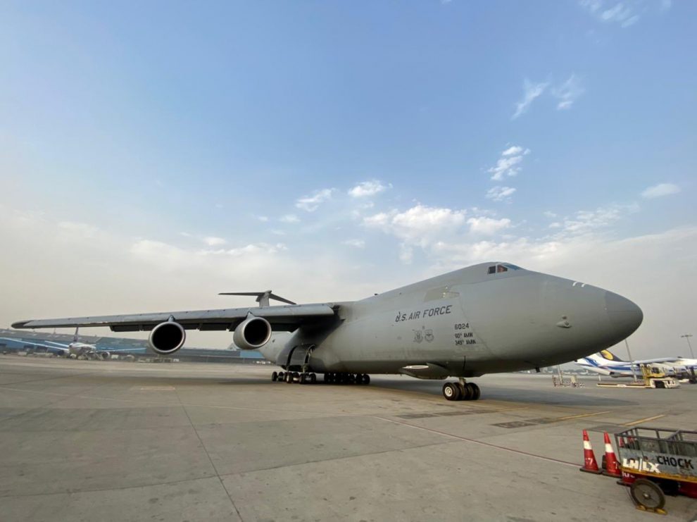 First US COVID emergency aid supplies arrive in India