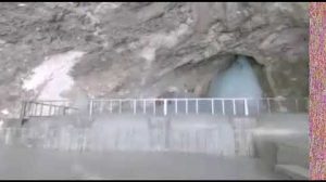 Exclusive video: First look of Shri Amarnath's holy Shiva Lingam
