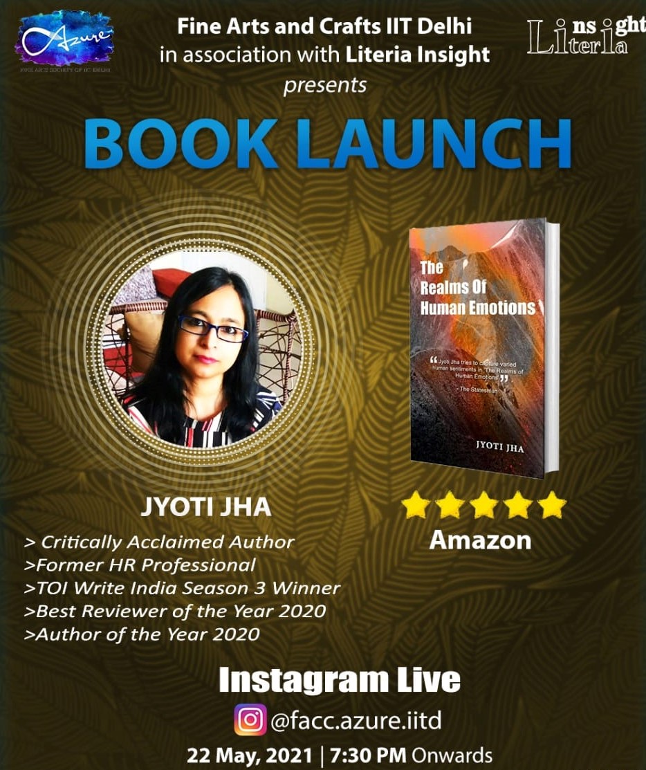FACC, IIT Delhi launches Jyoti Jha’s book "The Realms of Human Emotions"