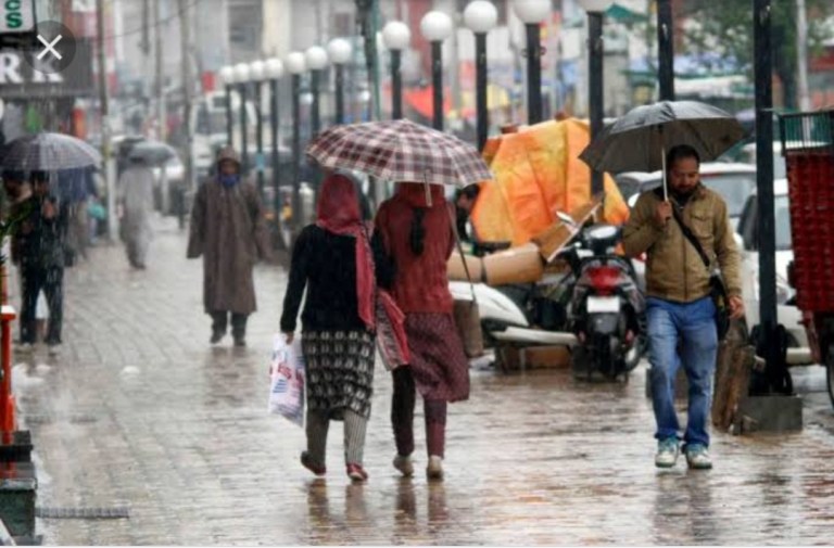 Thunderstorm with rain forecast at scattered places in Jammu, Kashmir