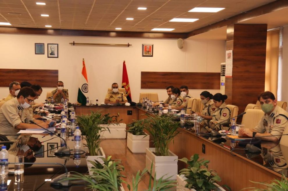 DGP reviews Crime, Security scenario in Jammu Zone