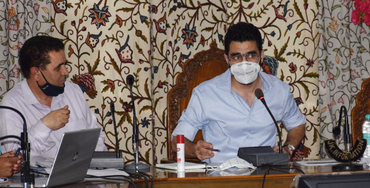 Dr Abid Rasheed reviews progress of Jal Jeevan Mission in Kashmir ...