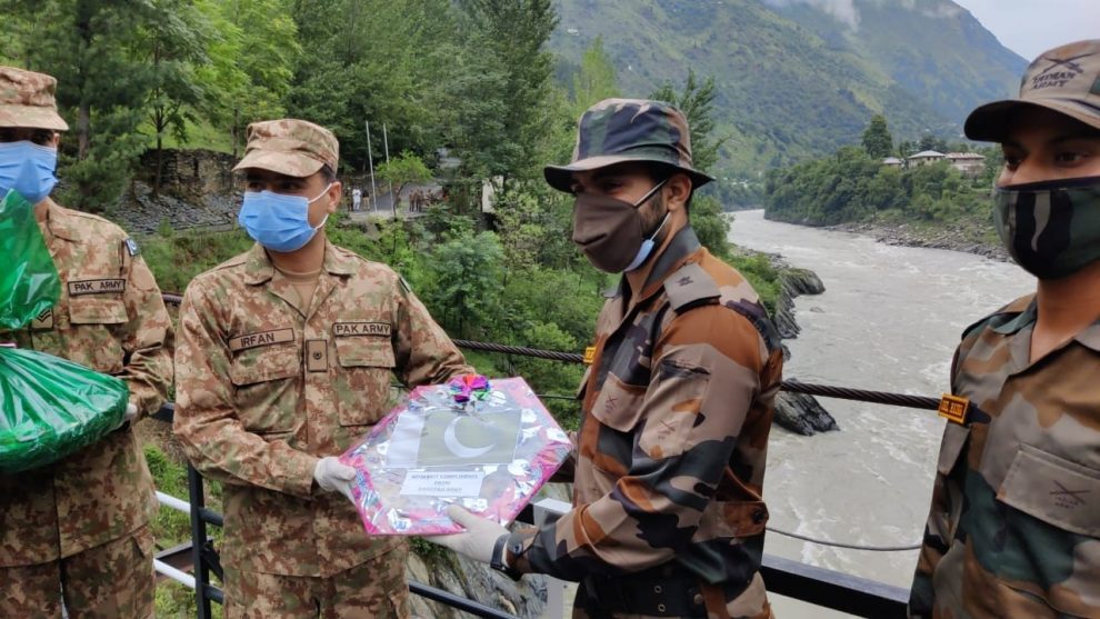 India, Pakistan Armies Exchange Sweets at LoC in Karnah on Eid-Ul-Adha