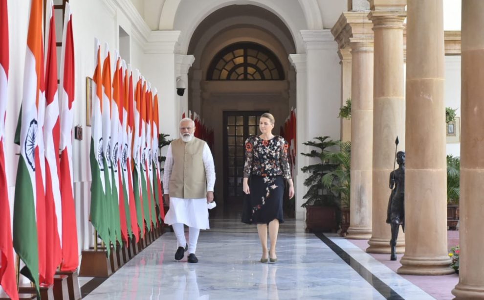 Danish PM Mette Frederiksen visits Taj Mahal, calls it beautiful