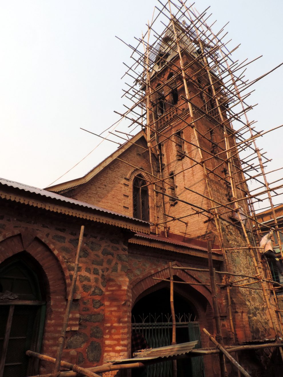 Restoring lost glory: Oldest Srinagar church gets a facelift