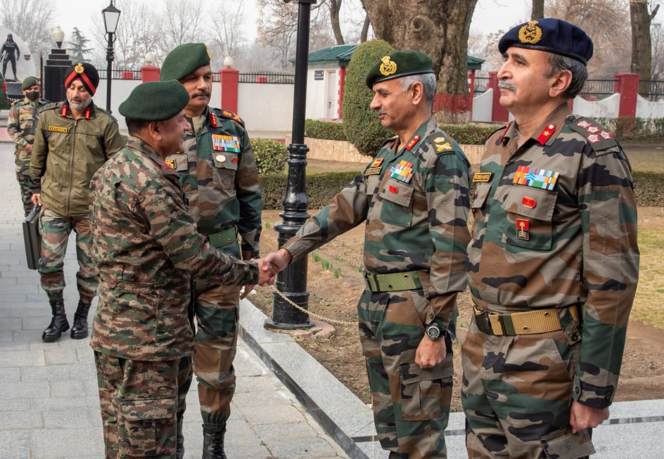 Lt. General Upendra Dwivedi, Northern Army Commander Concludes His ...