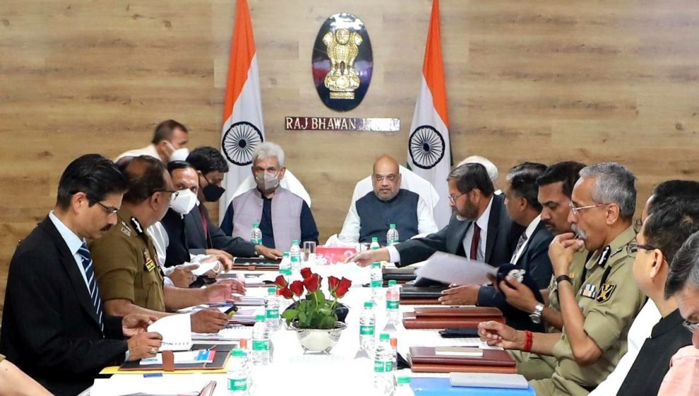 HM Amit Shah reiterates his commitment for “zero tolerance for terrorism”, directs top security brass to speed up anti-militancy operations – The Dispatch