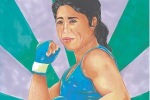 Read about legendary Indian boxer Mary Kom