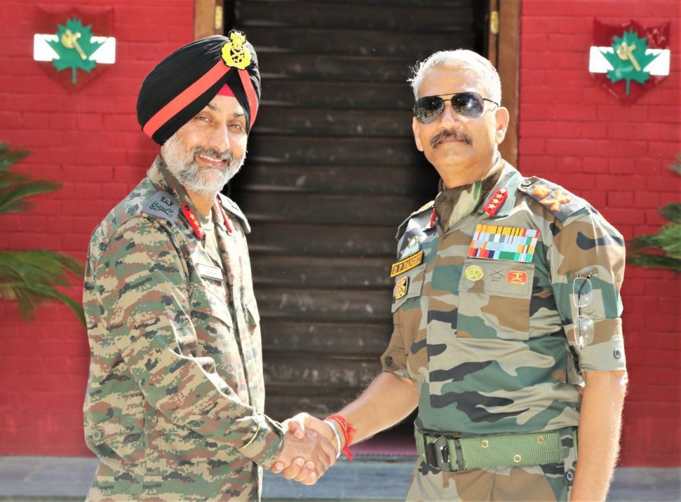 Lt Gen Amardeep Singh Aujla takes over as GoC 15 Corps