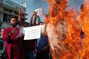 Bharatiya Janata Yuva Morcha (BJYM) resents Kejriwal for unconstitutional arrest of Bagga