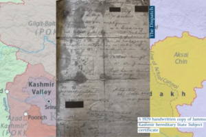 Jammu and Kashmir State Subject law explained. Read full document of 1927