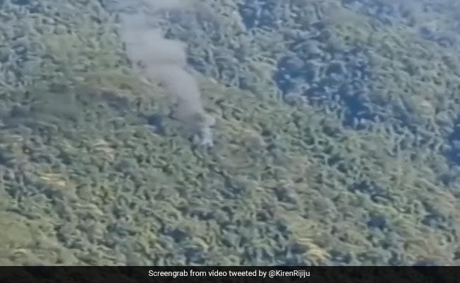 Arunachal chopper crash: Two bodies found, searches continue