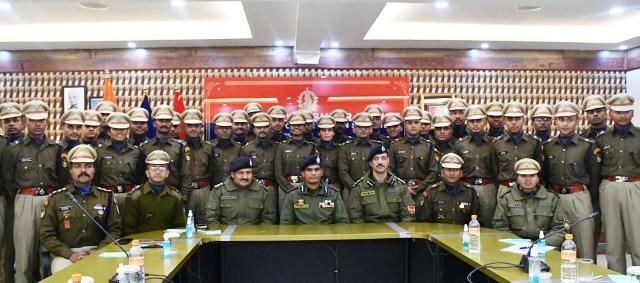 ADGP Kashmir Vijay Kumar interacts with CRPF’s Gazzetted Officers-TheDispatch