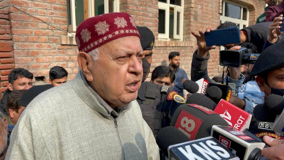 LG admin can’t resolve issues; Assembly polls must take place: Farooq Abdullah