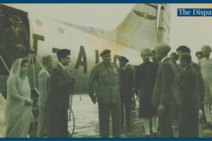 April 1949. Hari Singh takes last flight out of Jammu as Maharaja