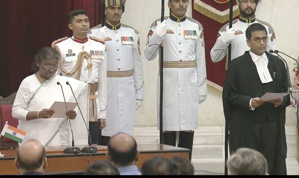 Sworn in as 50th Chief Justice of India, who is Justice D Y Chandrachud