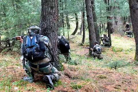 Security forces launch search operation in Rajouri