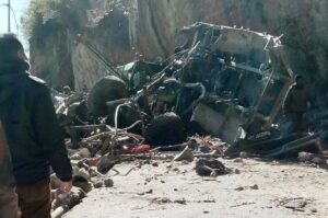 Nearly 16 solidiers killed, 4 injured in accident near Indo-China border