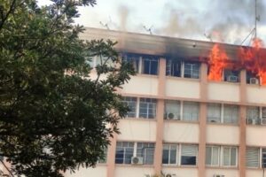 Fire breaks out in Jammu Civil Secretariat