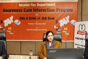J&K Bank highest income tax payer in Chandigarh circle