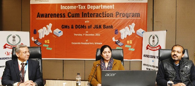 J&K Bank highest income tax payer in Chandigarh circle