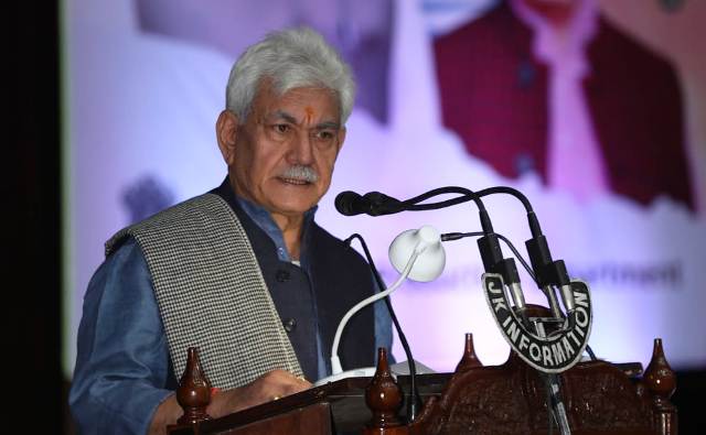 Whosoever supports ‘terror ecosystem’ in J&K will face action: LG Manoj Sinha