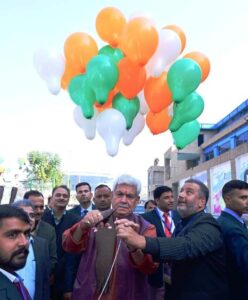 LG Sinha said, “My mantra for the budding sportspersons is to stop doubting yourself and go after what you really want in life with complete dedication. With firm determination, hard work and faith, players can chart their own future.” LG Sinha inaugurates All India Inter-University Fencing Championship at Jammu University 