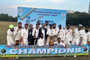 NIT Srinagar lifts All India Inter-NIT Faculty, Staff Cricket Championship