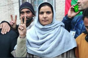DDC re-polls: Apni Party supported Independent candidate Naza Begum wins Hajin Constituency