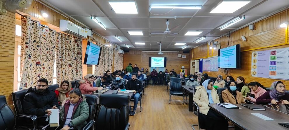 Research Methodology workshop Series for Post Graduates started by GMC Srinagar