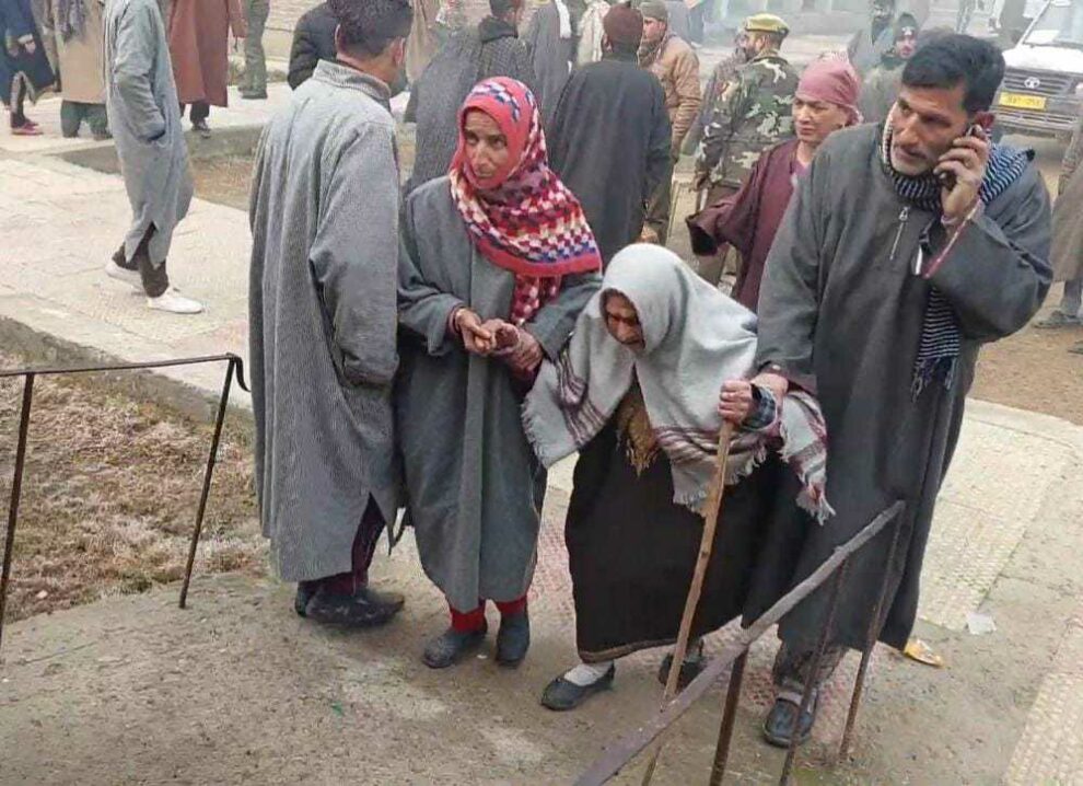 DDC election: 105-year-old woman casts vote in Hajin