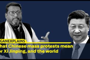 JeganExplains EP02 I What Chinese mass protests mean for Xi Jinping, and the world
