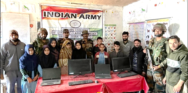 Army organizes month long IT Literacy course in Ramban