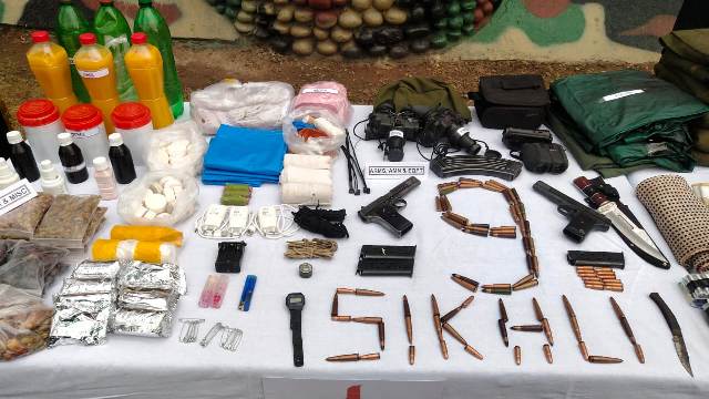 Operation Balakote: Huge arms & ammunition recovered from two killed militants