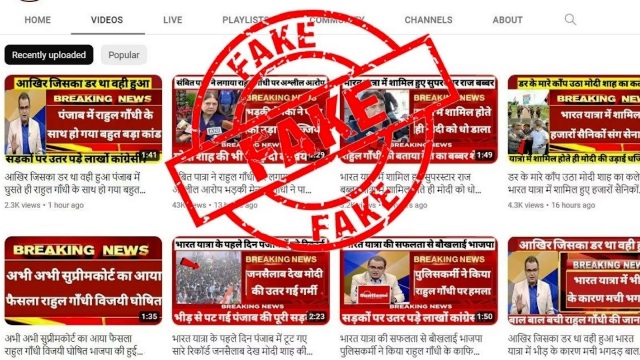 Govt shares list of 6 YouTube channels spreading fake news in India