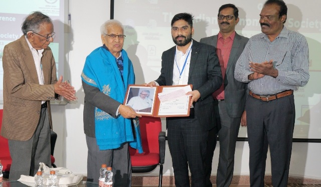 IIM Jammu faculty member conferred with Young Economist Award