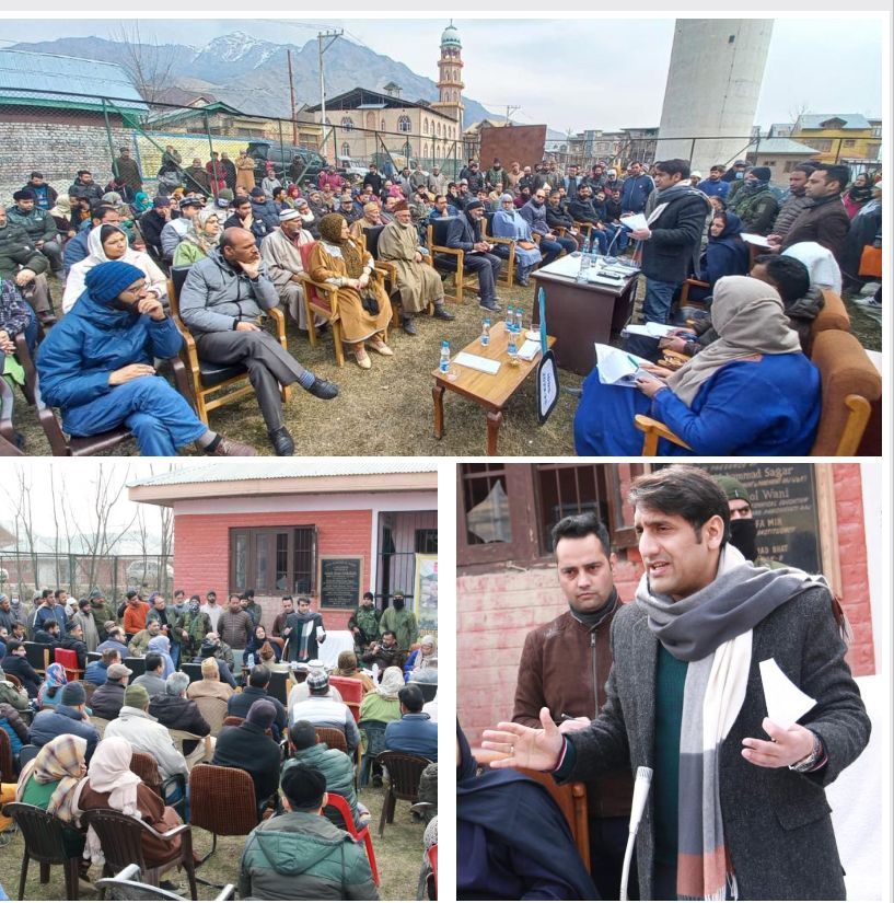 DC Srinagar Aijaz holds Public Grievance Redressal Camp at Lasjan