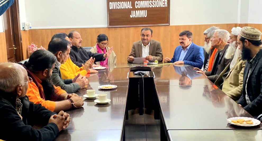 No Landless, poor to be disturbed: Ramesh Kumar assures Civil Society delegation in Jammu