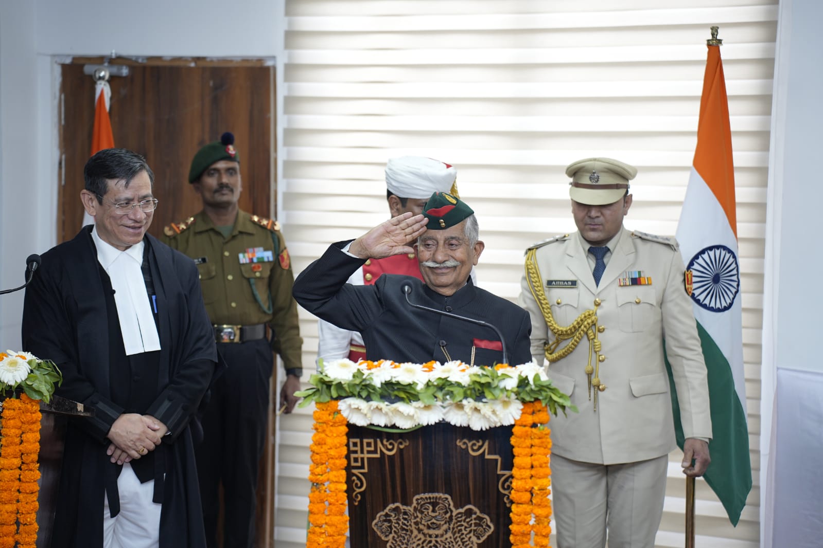 Brig Mishra Takes Oath As Ladakh LG – The Dispatch