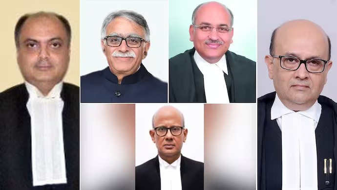 Five new Supreme Court judges take oath