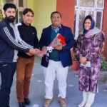 JU Poonch Campus Director interacts with officials of JKEDI, KVK, HSS Chandak