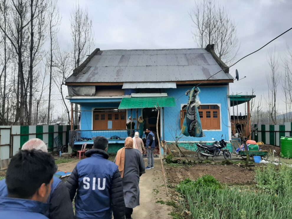 SIU conducts search at LeT commander's house in Pulwama
