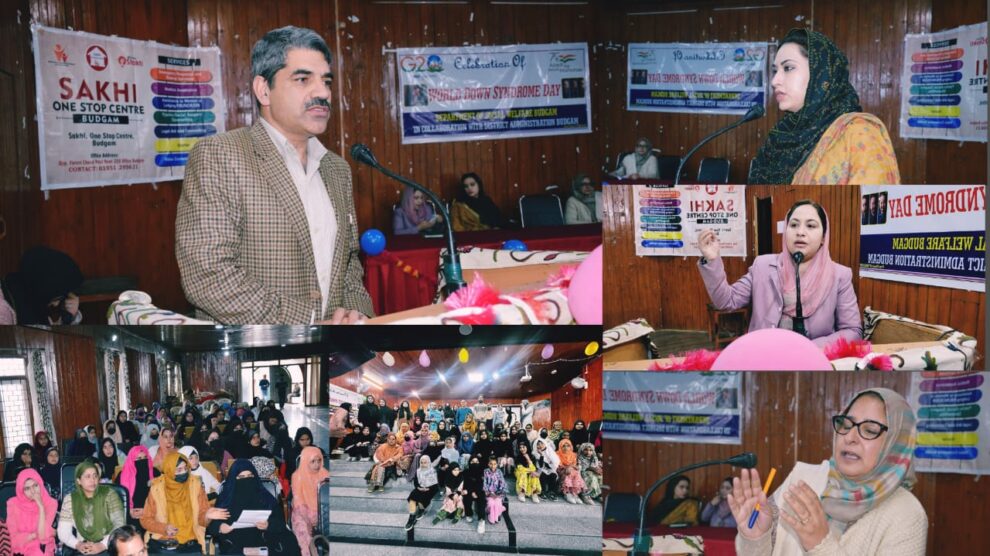 Budgam observes awareness programme on World Down syndrome day