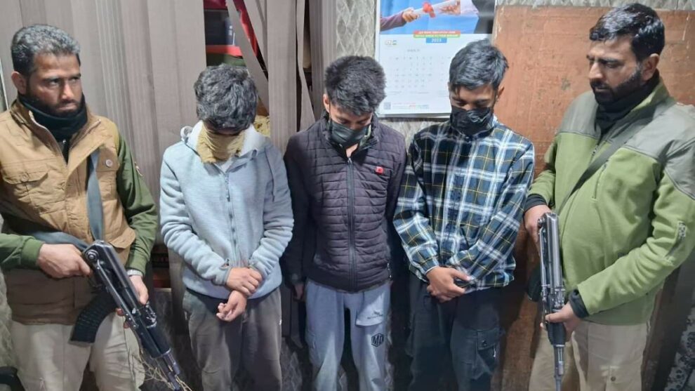 Three accused persons arrested for injuring 2 boys in Srinagar: Police